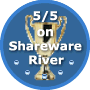 5 of 5 points - SharewareRiver